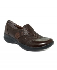 Staying on the move will be a breeze in the comfy In-Motion Camp flats by Clarks. Staying on the move will be a breeze in the comfy In-Motion Camp flats by Clarks.
