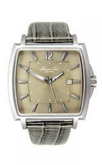 Kenneth Cole New York Leather Grey Dial Men's watch #KC1803 Kenneth Cole New York Leather Grey Dial Men's watch #KC1803