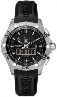 TAG Heuer Men's CAF1010.FT8011 Aquaracer Chronotimer Watch