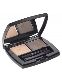 Radiant smoothing eye shadow duo with six hour hold. The ultra-fine Velvet Complex™ delivers luxurious softness to every shade and glides on with feather-light texture, for perfect comfort. A luminous, creaseless finish with long-lasting coverage. Ophthalmologist-tested. Fragrance-Free. Radiant smoothing eye shadow duo with six hour hold. The ultra-fine Velvet Complex™ delivers luxurious softness to every shade and glides on with feather-light texture, for perfect comfort. A luminous, creaseless finish with long-lasting coverage. Ophthalmologist-tested. Fragrance-Free.