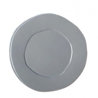 VIETRI LASTRA Gray European Dinner Plate VIETRI LASTRA Gray European Dinner Plate