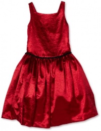 Us Angels Girls 7-16 Satin Dropwaist Sleeveless Dress, Apple, 12 Us Angels Girls 7-16 Satin Dropwaist Sleeveless Dress, Apple, 12