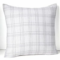 Vera Wang Crinkle Plaid Decorative Pillow, 20 x 20 Vera Wang Crinkle Plaid Decorative Pillow, 20 x 20