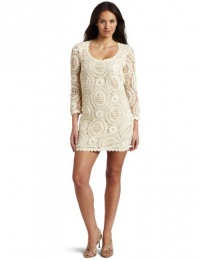 French Connection Women's Lark Rise Dress, Cream, 2 French Connection Women's Lark Rise Dress, Cream, 2
