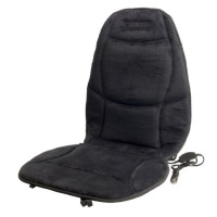 Wagan IN9438 12V Heated Seat Cushion with Lumbar Support (Black Velour) Wagan IN9438 12V Heated Seat Cushion with Lumbar Support (Black Velour)