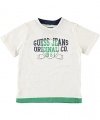 GUESS Kids Boys Baby GUESS Kids Boys T-Shirt (12 - 24m), WHITE (24M)