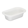 Le Creuset Stoneware 1-1/4-Quart Deep-Dish Loaf Pan, White