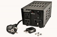 VCT VT-500 Heavy Duty 500 Watts Voltage Transformer AC 110V/220V Step Up / Step Down Converter for Worldwide Use - 2 Spare Fuses Included VCT VT-500 Heavy Duty 500 Watts Voltage Transformer AC 110V/220V Step Up / Step Down Converter for Worldwide Use - 2 Spare Fuses Included