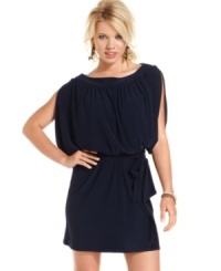 Drape yourself in chic, blouson style with a dress that transitions dramatically from day to night! From Wishes Wishes Wishes. Drape yourself in chic, blouson style with a dress that transitions dramatically from day to night! From Wishes Wishes Wishes.