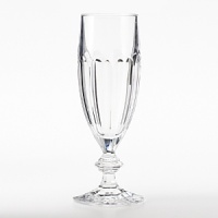 From one of Europe's premier sources for porcelain and crystal comes the timeless beauty of Bernadotte - heavy crystal glassware with short, faceted stems. Shown from left to right - Bernadotte goblet , Bernadotte flute , Bernadotte wine . Also available (but not pictured) high ball, double old fashioned, and goblet. From one of Europe's premier sources for porcelain and crystal comes the timeless beauty of Bernadotte - heavy crystal glassware with short, faceted stems. Shown from left to right - Bernadotte goblet , Bernadotte flute , Bernadotte wine . Also available (but not pictured) high ball, double old fashioned, and goblet.