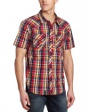 LRG Men's Cornelius Short Sleeve Woven