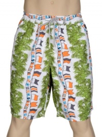 Vilebrequin Mens Swim Trunks XXL XX-Large Floral Print Nylon Swimsuit Shorts Vilebrequin Mens Swim Trunks XXL XX-Large Floral Print Nylon Swimsuit Shorts