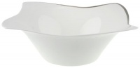 Villeroy & Boch New Wave Premium Platinum 11-3/4-Inch Square Salad Bowl Villeroy & Boch New Wave Premium Platinum 11-3/4-Inch Square Salad Bowl
