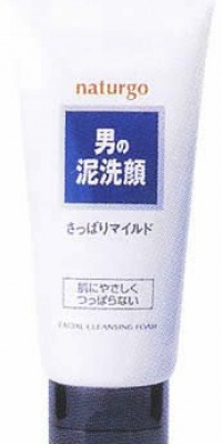 Naturgo Men's Clay Face Wash Mild (White Label) 130g Naturgo Men's Clay Face Wash Mild (White Label) 130g