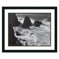 Pacific Vista, 1966 by Ansel Adams, Framed Print Art - 22.32 x 26.69 Pacific Vista, 1966 by Ansel Adams, Framed Print Art - 22.32 x 26.69