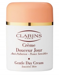 Essential daytime moisture care to calm and soothe sensitive facial skin. Its creamy texture is enriched with the gentlest botanicals to comfort delicate, temperamental skin. Immediately helps calm sensitive skin discomfort, diminishes redness and helps maintain perfect moisture balance. Available in an airless pump container only, 1.7 oz. Imported from France. Essential daytime moisture care to calm and soothe sensitive facial skin. Its creamy texture is enriched with the gentlest botanicals to comfort delicate, temperamental skin. Immediately helps calm sensitive skin discomfort, diminishes redness and helps maintain perfect moisture balance. Available in an airless pump container only, 1.7 oz. Imported from France.