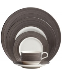 Fine dining by way of high fashion. A grooved platinum edge contrasts the smooth white body of Devotion dinnerware, a pattern inspired by Vera Wang's acclaimed runway collection and, in luxe Wedgwood porcelain, is ideal for every day and occasion. Fine dining by way of high fashion. A grooved platinum edge contrasts the smooth white body of Devotion dinnerware, a pattern inspired by Vera Wang's acclaimed runway collection and, in luxe Wedgwood porcelain, is ideal for every day and occasion.