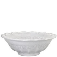 Vietri Incanto Lace Large Bowl Vietri Incanto Lace Large Bowl