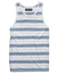 When the mercury starts to rise, this striped tank from Retrofit will be your essential summer style. When the mercury starts to rise, this striped tank from Retrofit will be your essential summer style.