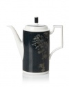 Noritake Everyday Elegance Verdena Coffee Server, Platinum, 52-Oz.