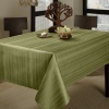 Benson Mills Flow Spillproof 60-Inch by 104-Inch Fabric Tablecloth, Sage