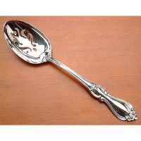 Towle Queen Elizabeth Sterling Pierced Tablespoon