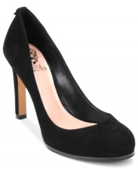 Vince Camuto's Jensen platform pumps are classy and sleek. They'll add so much to your look with their subtle sophistication. Vince Camuto's Jensen platform pumps are classy and sleek. They'll add so much to your look with their subtle sophistication.