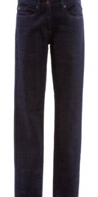 Eileen Fisher Dark Denim Organic Cotton Stretch Skinny Leg Jean Pant 2 Eileen Fisher Dark Denim Organic Cotton Stretch Skinny Leg Jean Pant 2