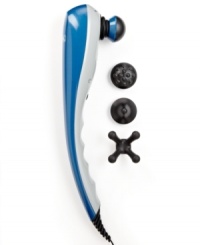 A body of relief. Relax into a deep-tissue massage that ushers therapeutic healing to wherever its needed. Four attachments--four-finger flex, accupoint, raised bump and deep muscle--bring specialized spa treatment into your home with soothing movements that target different areas of your body. Variable speeds cater every experience exactly to your aches and pains. 2-year warranty. Model 4290. A body of relief. Relax into a deep-tissue massage that ushers therapeutic healing to wherever its needed. Four attachments--four-finger flex, accupoint, raised bump and deep muscle--bring specialized spa treatment into your home with soothing movements that target different areas of your body. Variable speeds cater every experience exactly to your aches and pains. 2-year warranty. Model 4290.