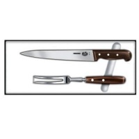 Victorinox 2-Piece Carving Set, Rosewood Handles