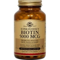 Solgar - Biotin, 5000mcg, 100 veggie caps Solgar - Biotin, 5000mcg, 100 veggie caps