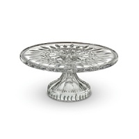 As bright as sunshine, the Lismore footed cake plate possesses diamond and wedge cuts emanating from the center like luminous rays. Dessert has never been quite so dazzling before! As bright as sunshine, the Lismore footed cake plate possesses diamond and wedge cuts emanating from the center like luminous rays. Dessert has never been quite so dazzling before!