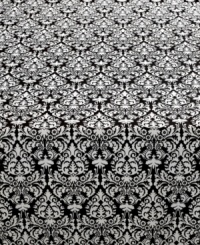 Evoke the grace and charm of another era with the Mini Muse tablecloth from Waverly. Grand black-and-white blooms redefine your dining area in easy-care polyester. Evoke the grace and charm of another era with the Mini Muse tablecloth from Waverly. Grand black-and-white blooms redefine your dining area in easy-care polyester.