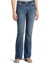 Levi's 525 Misses Perfect Waist Mid Rise Bootcut Jean with Tummy Slimming Panel, Bittersweet, 16 Medium