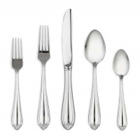 Lenox Bellina Stainless-Steel 5-Piece Place Setting, Service for 1 Lenox Bellina Stainless-Steel 5-Piece Place Setting, Service for 1