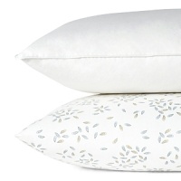 Exotic birds, botanicals and Asian-inspired architectural elements infuse this bedding collection with global flair. Sheet sets and pillowcases are a scattered petal pattern in soft shades of sage, blue and marigold. Exotic birds, botanicals and Asian-inspired architectural elements infuse this bedding collection with global flair. Sheet sets and pillowcases are a scattered petal pattern in soft shades of sage, blue and marigold.