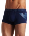 Emporio Armani Men's Big Logo Vintage Stretch Cotton Trunk