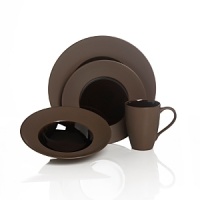 A simplistic and versatile assortment of dinnerware with just a touch of design interest! Montauk has a dual finish surface of glazed interior and matte rim that lends this everyday pattern to be anything but dull. Each item is available in 4 colors - Black, Brown, White & Tan - to layer and style your table in tonal neutrals. A simplistic and versatile assortment of dinnerware with just a touch of design interest! Montauk has a dual finish surface of glazed interior and matte rim that lends this everyday pattern to be anything but dull. Each item is available in 4 colors - Black, Brown, White & Tan - to layer and style your table in tonal neutrals.