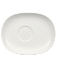 Complement the Villeroy & Boch Urban Nature Teacup with this sleek saucer. Complement the Villeroy & Boch Urban Nature Teacup with this sleek saucer.