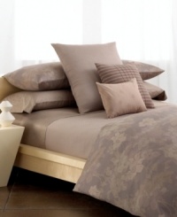 Get in line. Textured lines at center adds a new dimension of style to this striped decorative pillow from Calvin Klein. Features pure cotton. (Clearance) Get in line. Textured lines at center adds a new dimension of style to this striped decorative pillow from Calvin Klein. Features pure cotton. (Clearance)