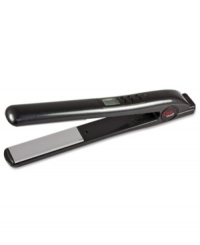 Be glamorous! This Titanium Ceramic flat iron from CHI Home features curved edge plates and an anti-slip balanced design to straighten, smooth, flip, curl and wave hair while creating volume and movement. The tool combines titanium and ceramic technology to help prevent damage to hair and scratch resistant plates offer superior glide and optimum heat performance. Be glamorous! This Titanium Ceramic flat iron from CHI Home features curved edge plates and an anti-slip balanced design to straighten, smooth, flip, curl and wave hair while creating volume and movement. The tool combines titanium and ceramic technology to help prevent damage to hair and scratch resistant plates offer superior glide and optimum heat performance.