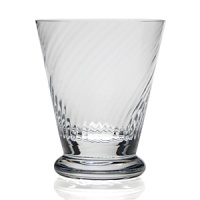 Made entirely from hand, each piece of William Yeoward Crystal draws its inspiration from antique crystal pieces originally made in England during the 18th and early 19th centuries. Featuring a mesmerizing spiral design, this tumbler is equally suited to everyday and fine dining occasions. Made entirely from hand, each piece of William Yeoward Crystal draws its inspiration from antique crystal pieces originally made in England during the 18th and early 19th centuries. Featuring a mesmerizing spiral design, this tumbler is equally suited to everyday and fine dining occasions.