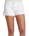 7 For All Mankind Women's Cut off Short in White