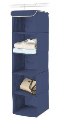 Whitmor 6536-300-NAVY Fashion Polypro Color Organizer Collection Hanging Accessory Shelves, Navy Whitmor 6536-300-NAVY Fashion Polypro Color Organizer Collection Hanging Accessory Shelves, Navy