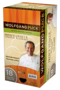 Wolfgang Puck WP79110 French Vanilla Single Cup Coffee Pods, 18-count Wolfgang Puck WP79110 French Vanilla Single Cup Coffee Pods, 18-count