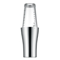 An impressive addition to the home bar, WMF/USA's Loft Boston Shaker features a sturdy two-part design for easy shaking, mixing and pouring. Glass is detailed with scale markings for easy measuring. An impressive addition to the home bar, WMF/USA's Loft Boston Shaker features a sturdy two-part design for easy shaking, mixing and pouring. Glass is detailed with scale markings for easy measuring.