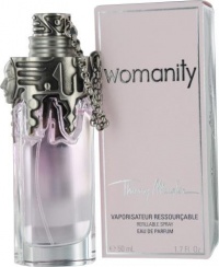 Womanity by Thierry Mugler for Women, Eau de Parfum Refillable Spray, 1.7 Ounce