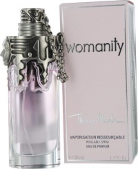 Womanity by Thierry Mugler for Women, Eau de Parfum Refillable Spray, 2.7 Ounce Womanity by Thierry Mugler for Women, Eau de Parfum Refillable Spray, 2.7 Ounce