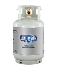 Worthington 281166 11-Pound Steel Propane Cylinder With Type 1 With Overflow Prevention Device Valve Worthington 281166 11-Pound Steel Propane Cylinder With Type 1 With Overflow Prevention Device Valve