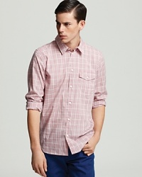 MARC BY MARC JACOBS Aiden Plaid Sport Shirt - Slim Fit MARC BY MARC JACOBS Aiden Plaid Sport Shirt - Slim Fit